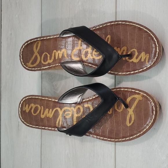 Sam Edelman Womens Romy Cork Wedge Sandals shoes sz 10M - Picture 4 of 12